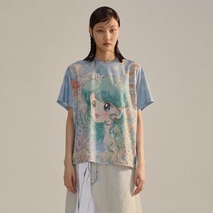 NWT Mukzin Sea witch bejeweled shirt from the Dragon Scale Pavilion line Soldout